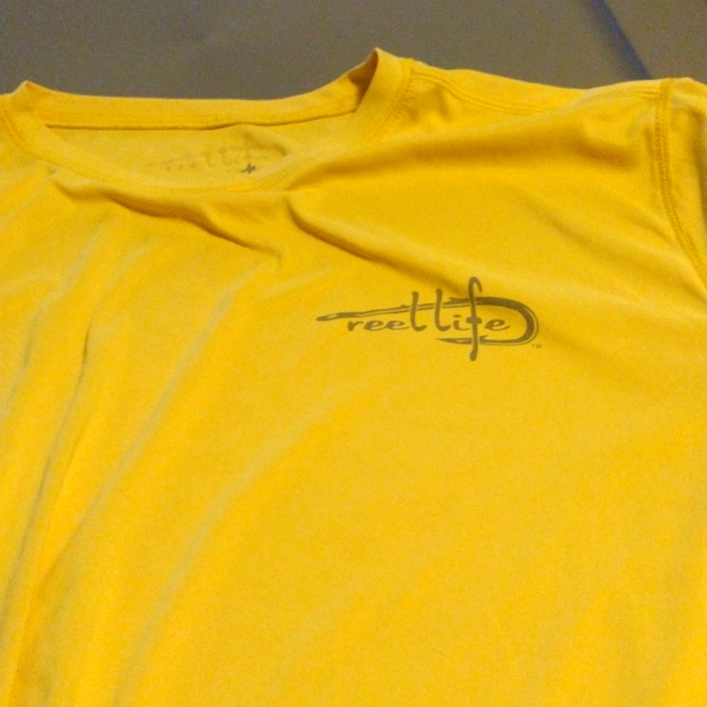 *3/$20 Bundle Deal Cleanout Sale* Vintage Reel Life Fishing Long Sleeve T-shirt